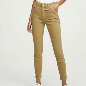 MOTHER High Waisted Looker Ankle - Second Chance Prairie